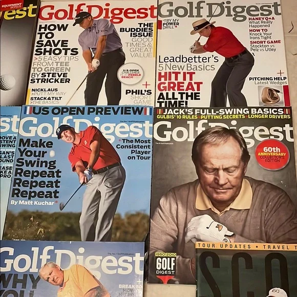 Golf Digest Magazine Collection 2010-2011 - Picture 3 of 10